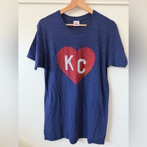 Charlie Hustle Heart KC Tee